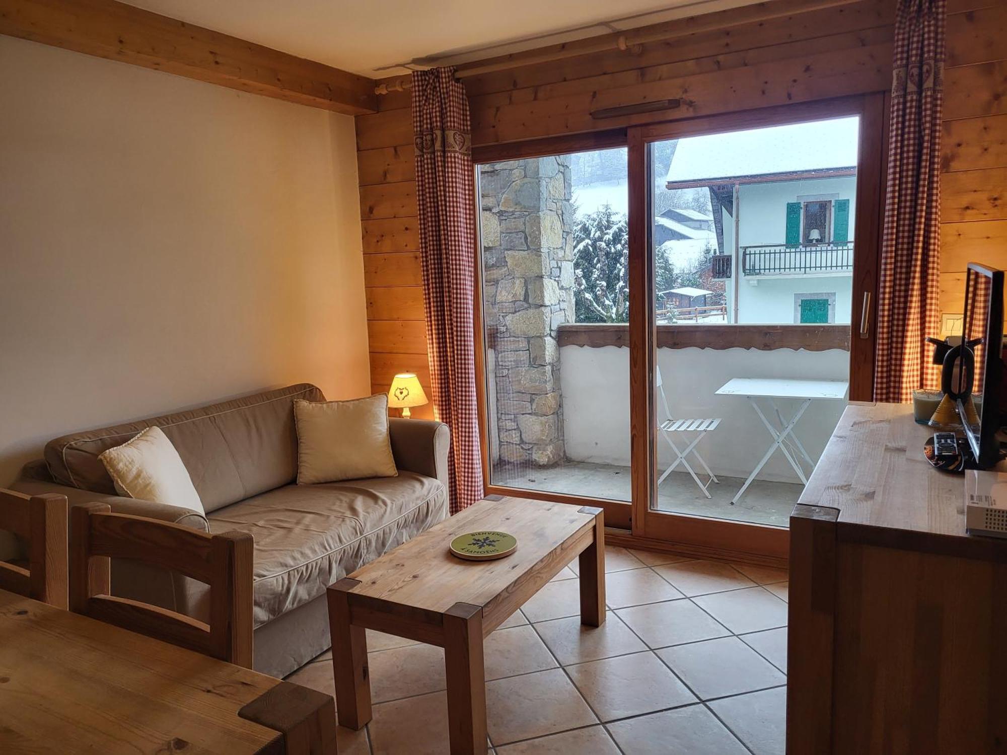 Ecrins A4, 1 Bedroom Apartment With Bunk Room, Central Samoëns Exterior foto